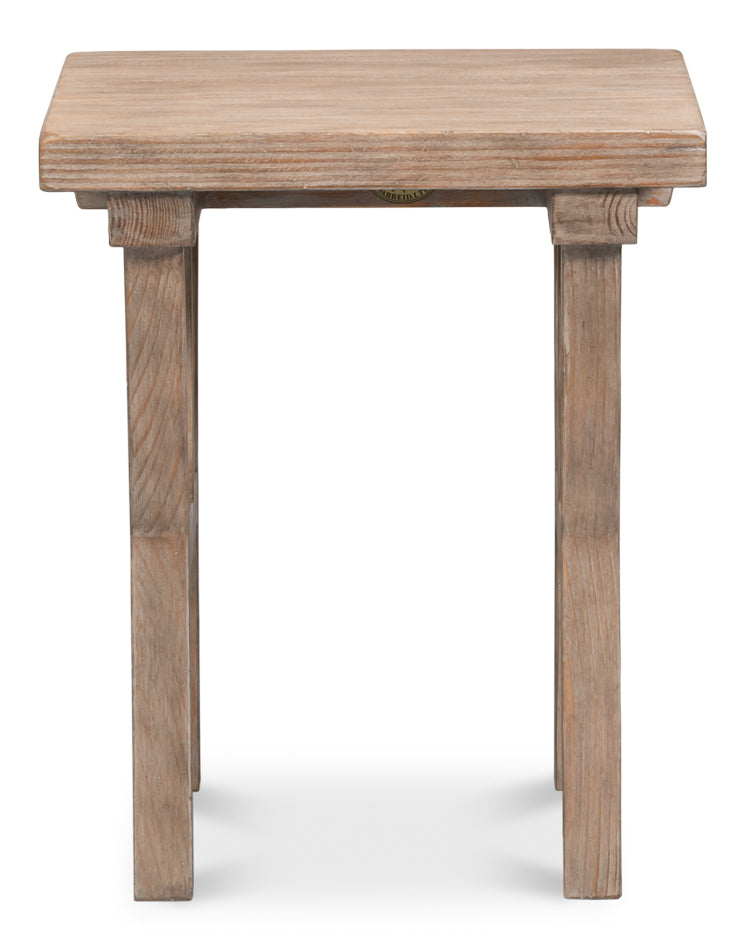 Farmhouse Side Table by Sarreid Ltd - view 2