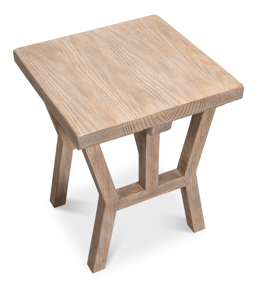 Farmhouse Side Table by Sarreid Ltd - view 4