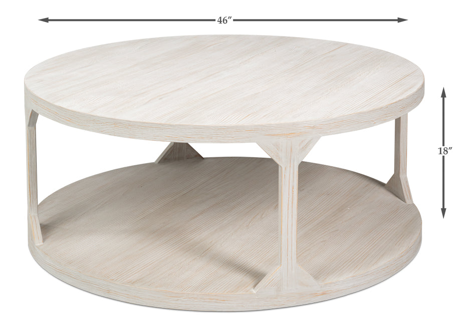 Devon Coffee Table by Sarreid Ltd - view 7