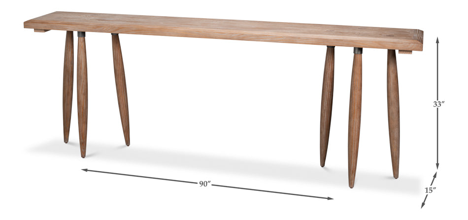 Magnus Console by Sarreid Ltd - view 7