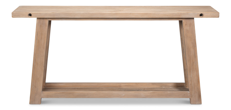 Farmhouse Console Table by Sarreid Ltd - view 2