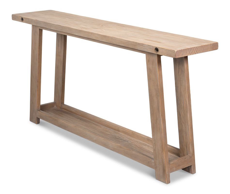 Farmhouse Console Table by Sarreid Ltd - view 3