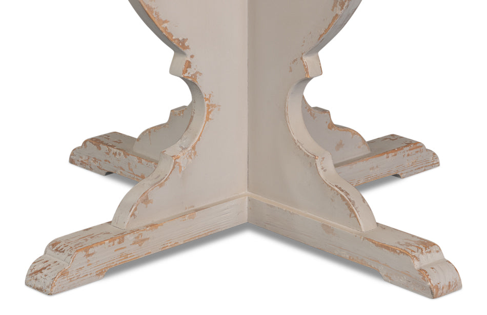 Looks Like An Antique Bistro Table by Sarreid Ltd - view 8