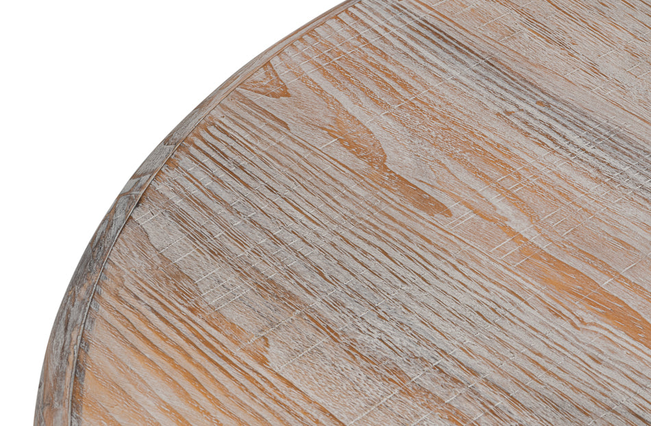Looks Like An Antique Bistro Table by Sarreid Ltd - view 6