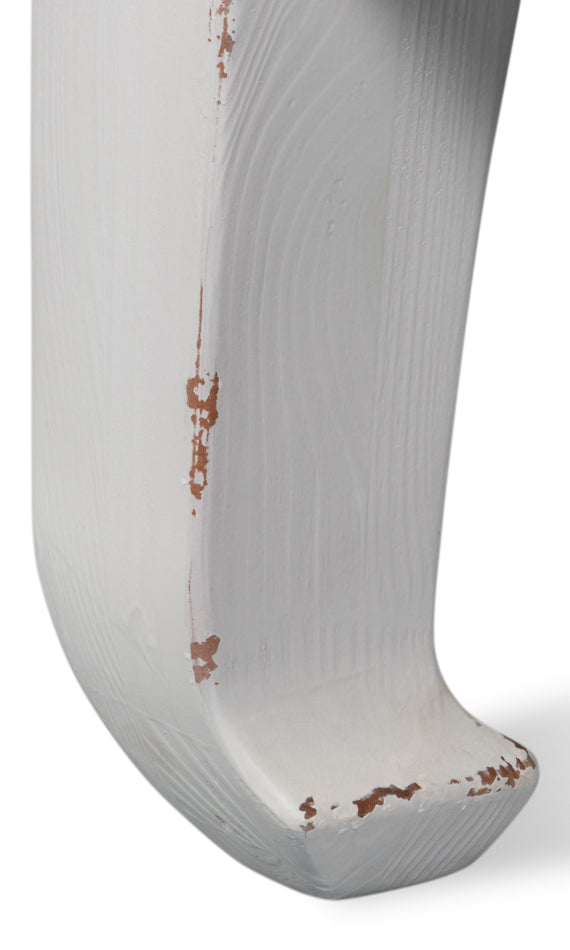 Classic Chinese Cocktail Table, White by Sarreid Ltd - view 11