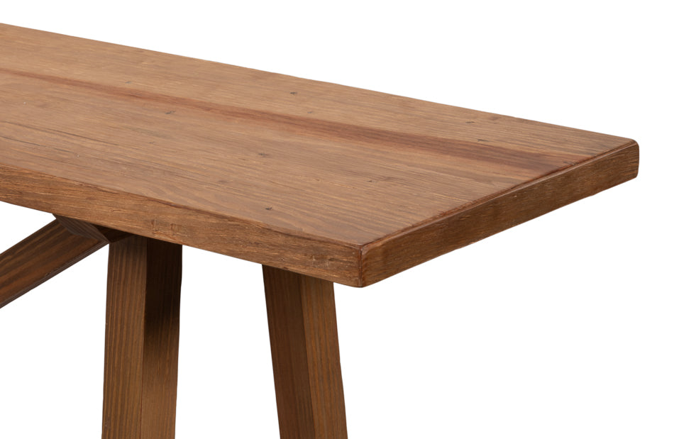 Double X Base Sofa Table by Sarreid Ltd - view 11