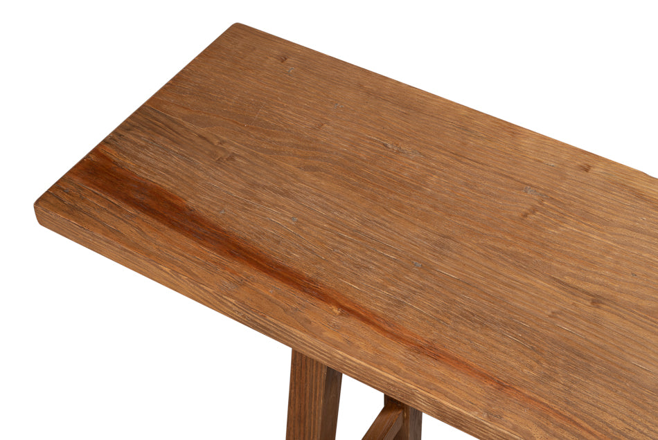 Double X Base Sofa Table by Sarreid Ltd - view 4