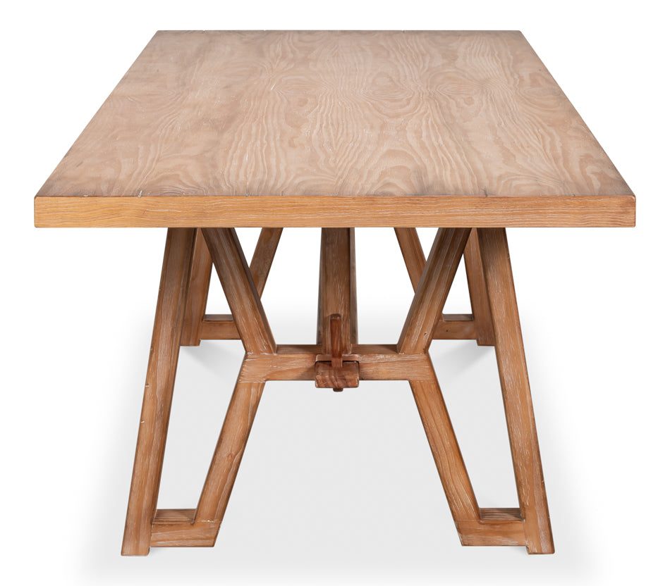 Miner's Camp Dining Table by Sarreid Ltd - view 8