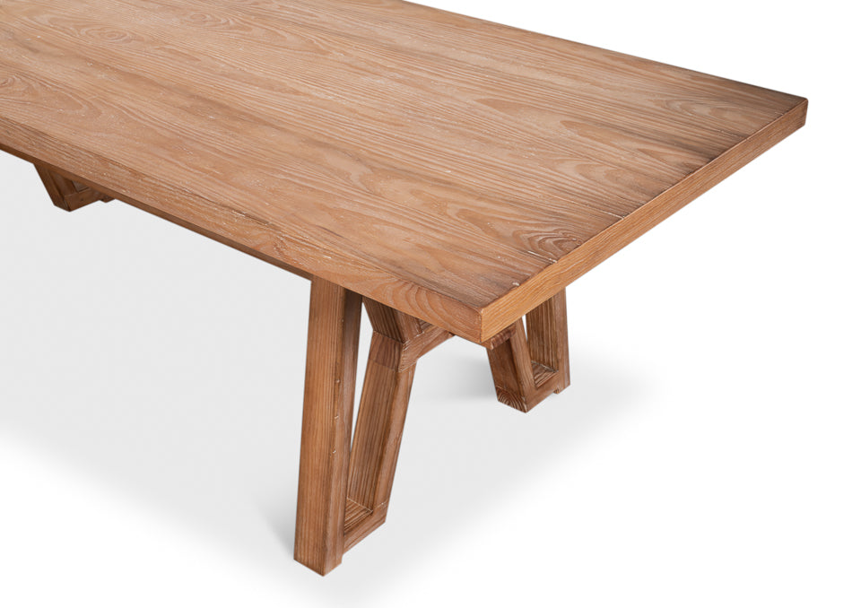 Miner's Camp Dining Table by Sarreid Ltd - view 6
