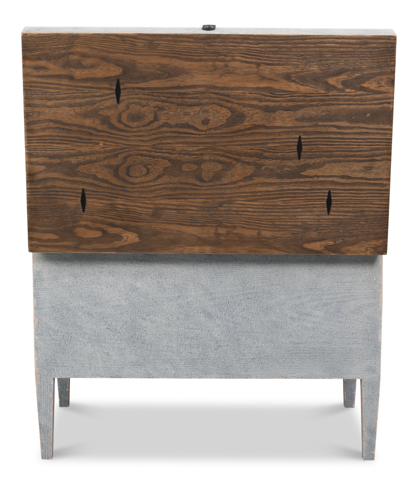 Trunk Side Table W/Secret Storage by Sarreid Ltd - view 8