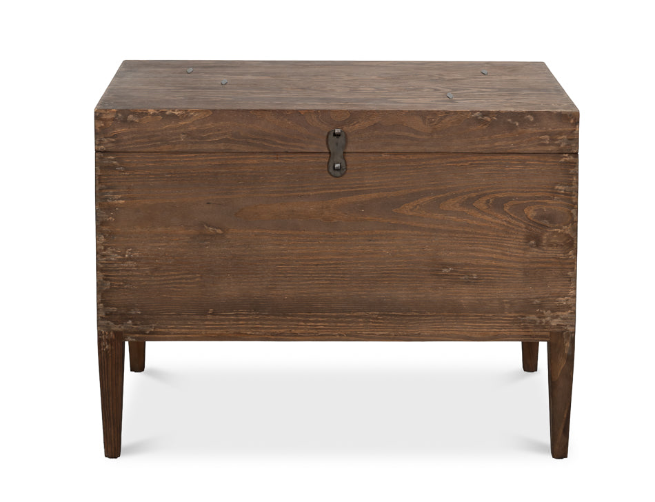 Trunk Side Table by Sarreid Ltd - view 2