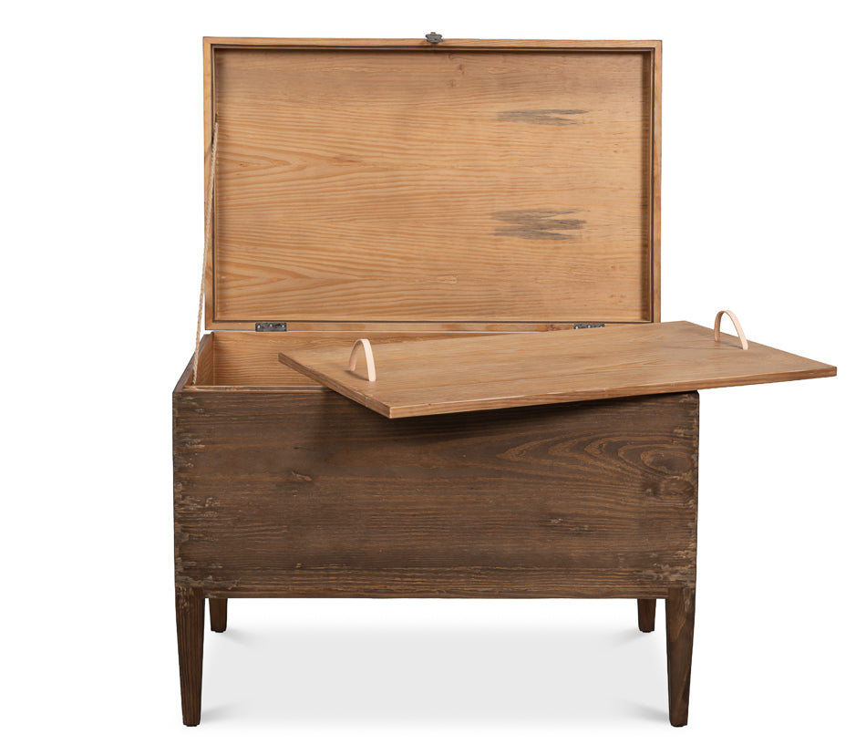 Trunk Side Table by Sarreid Ltd - view 3