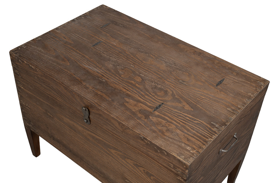 Trunk Side Table by Sarreid Ltd - view 5
