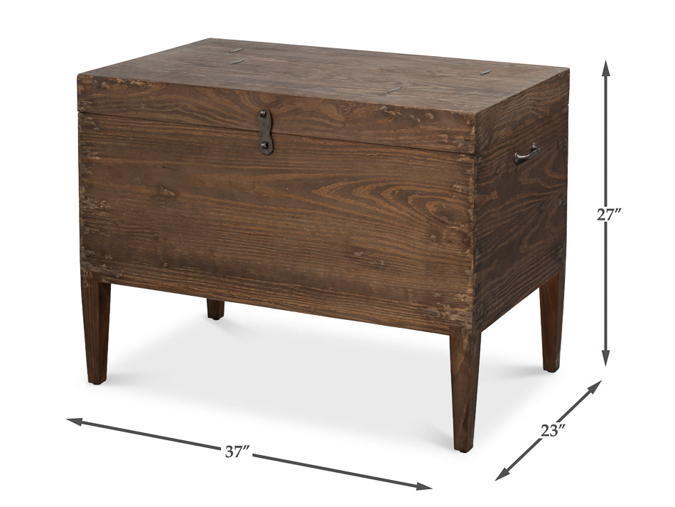 Trunk Side Table by Sarreid Ltd - view 7