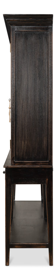 Beacon Hill Display Case, Ebony by Sarreid Ltd - view 7