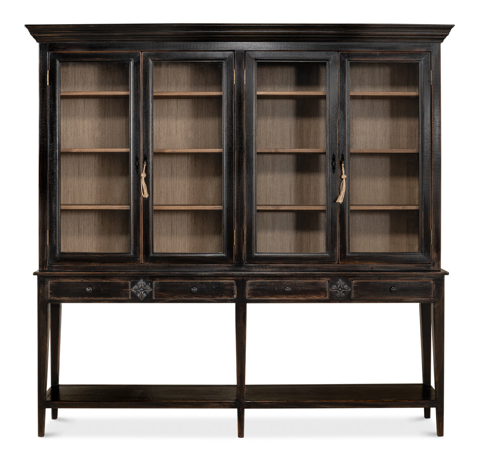 Beacon Hill Display Case, Ebony by Sarreid Ltd - view 2