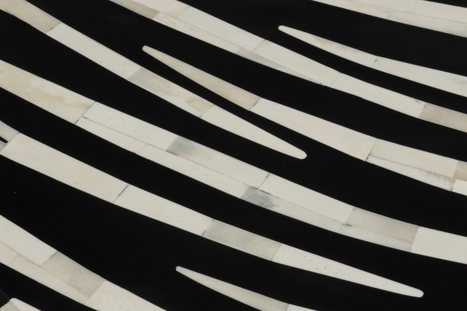 Meridian Bone Inlay Cocktail Table by Sarreid Ltd - view 5