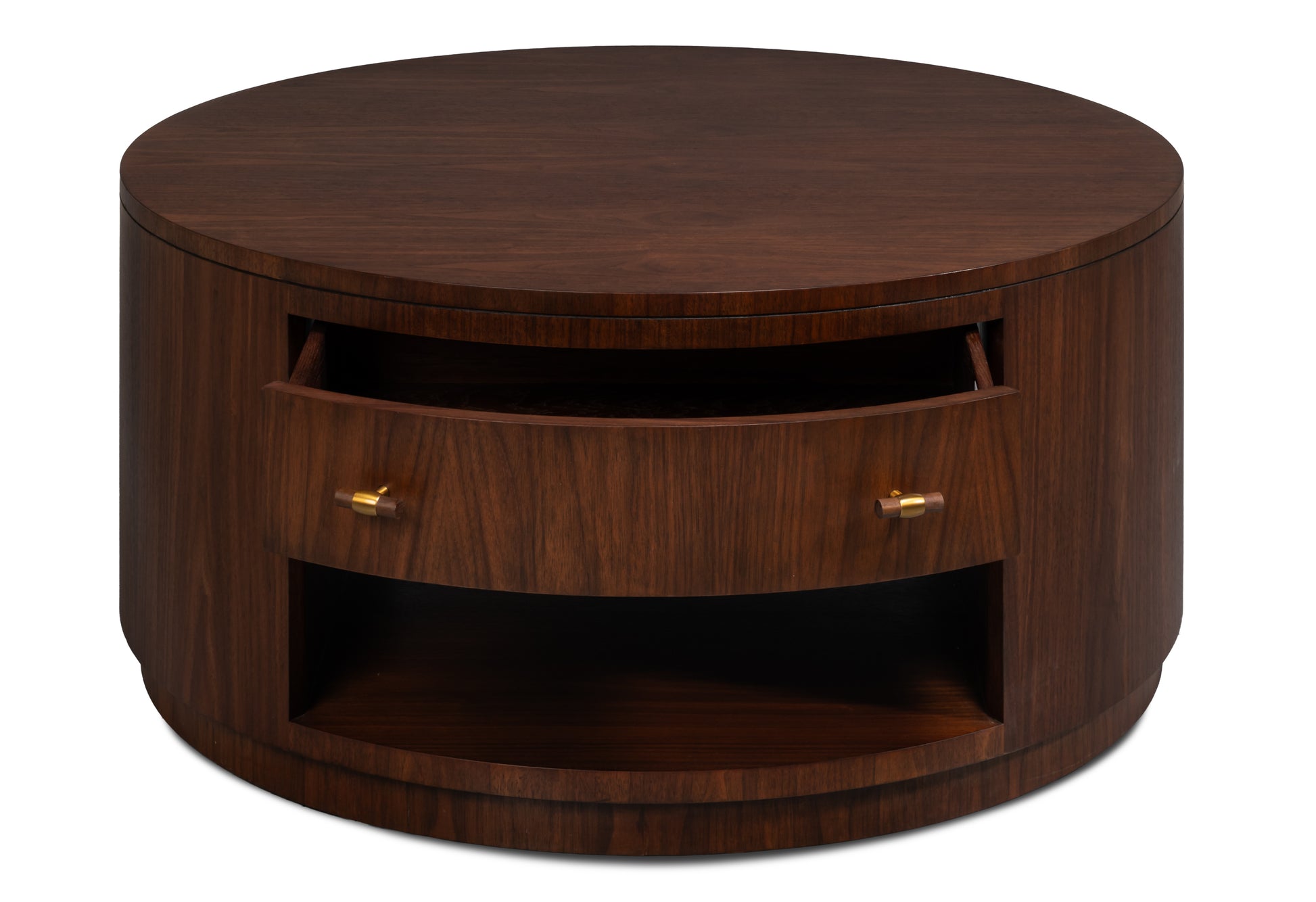 Vero Cocktail Table Dark Walnut by Sarreid Ltd - view 3
