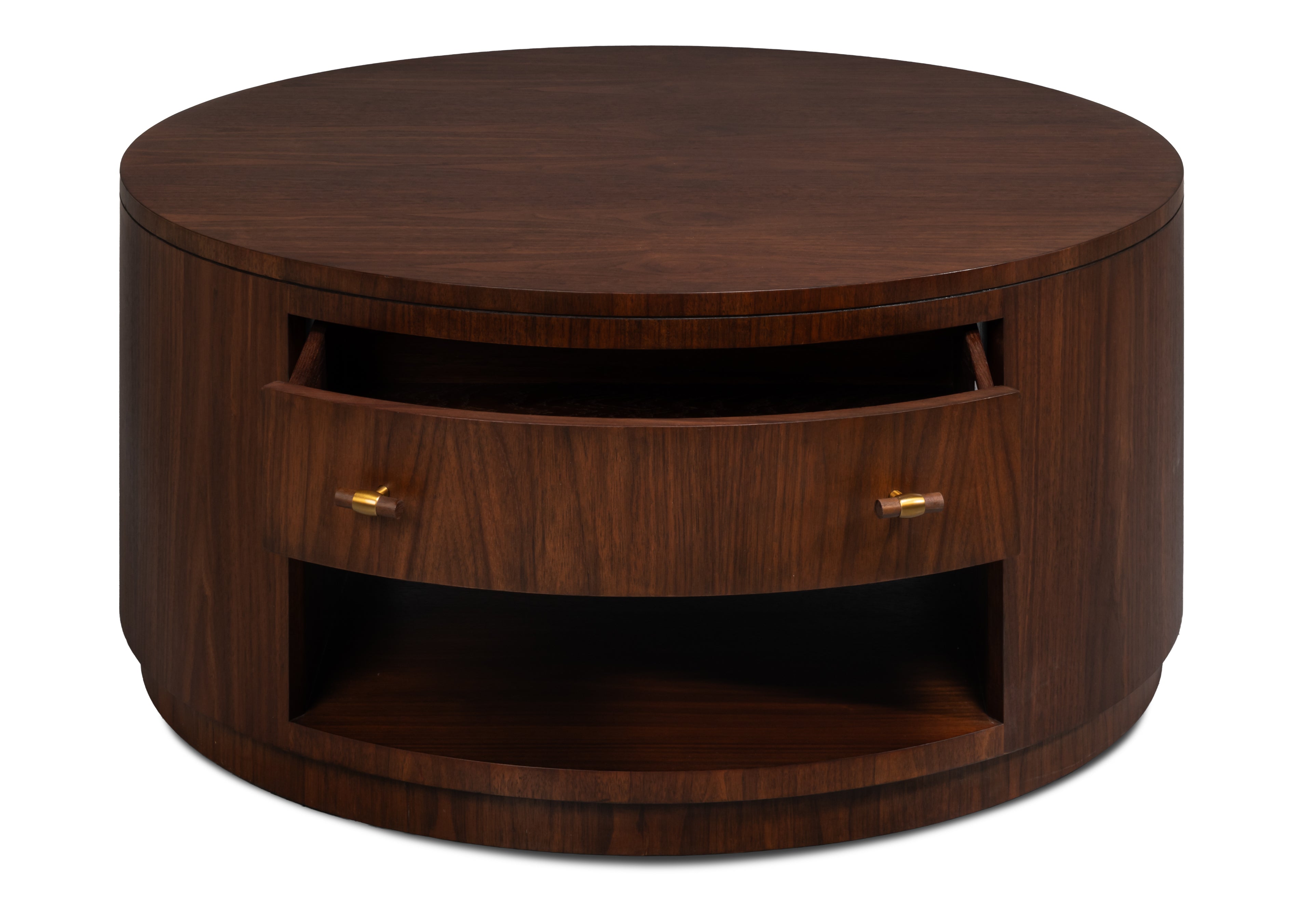 Vero Cocktail Table Dark Walnut by Sarreid Ltd - view 3