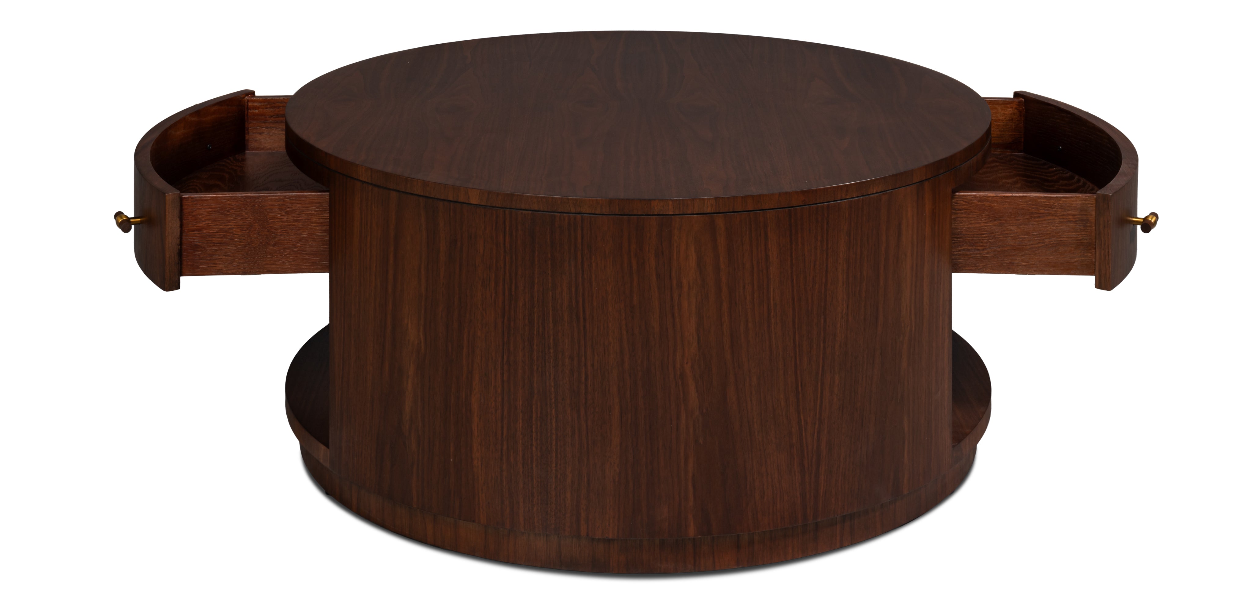 Vero Cocktail Table Dark Walnut by Sarreid Ltd - view 5