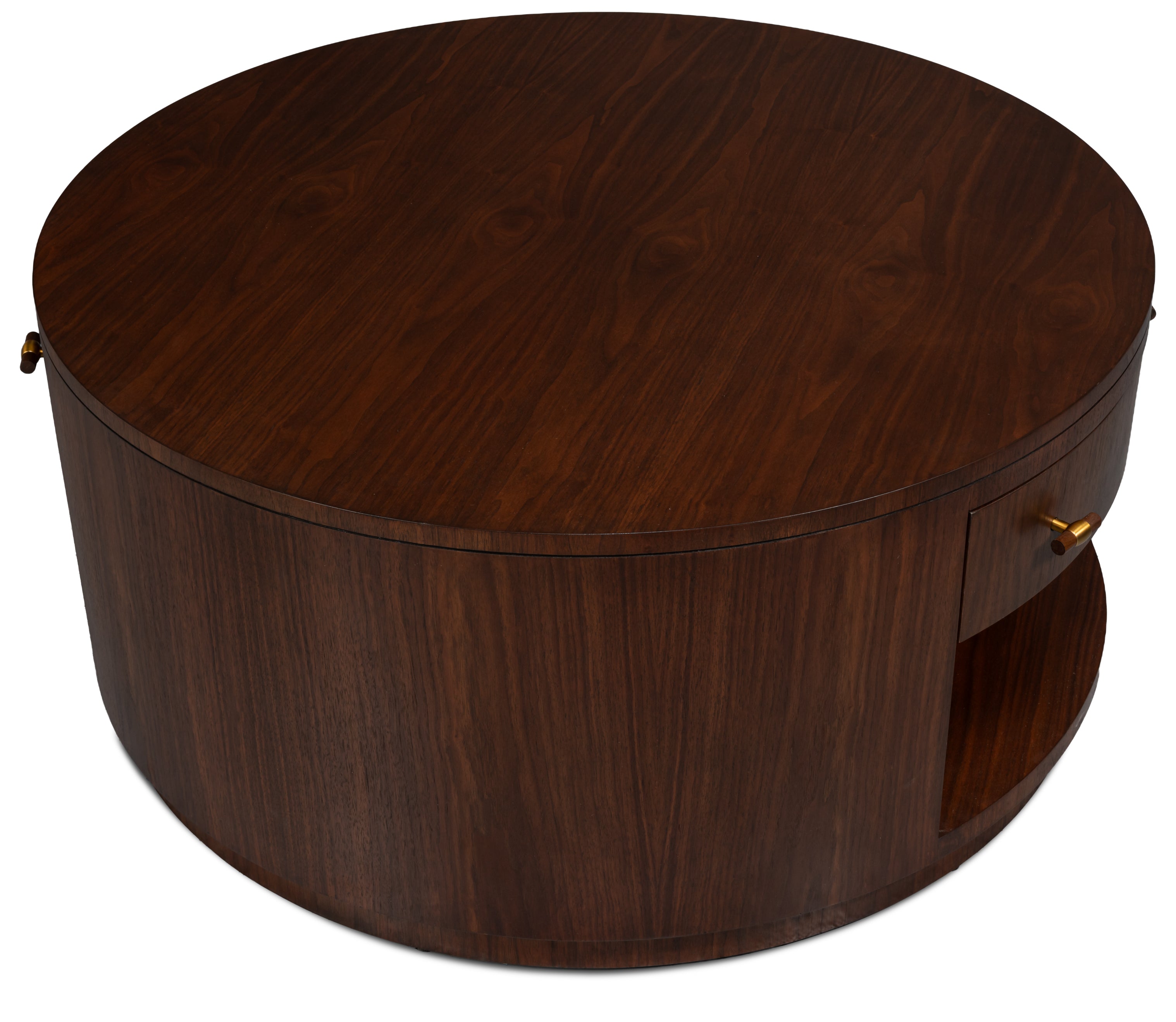 Vero Cocktail Table Dark Walnut by Sarreid Ltd - view 6