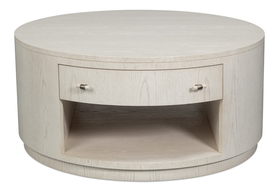 Vero Cocktail Table Working White by Sarreid Ltd - view 2