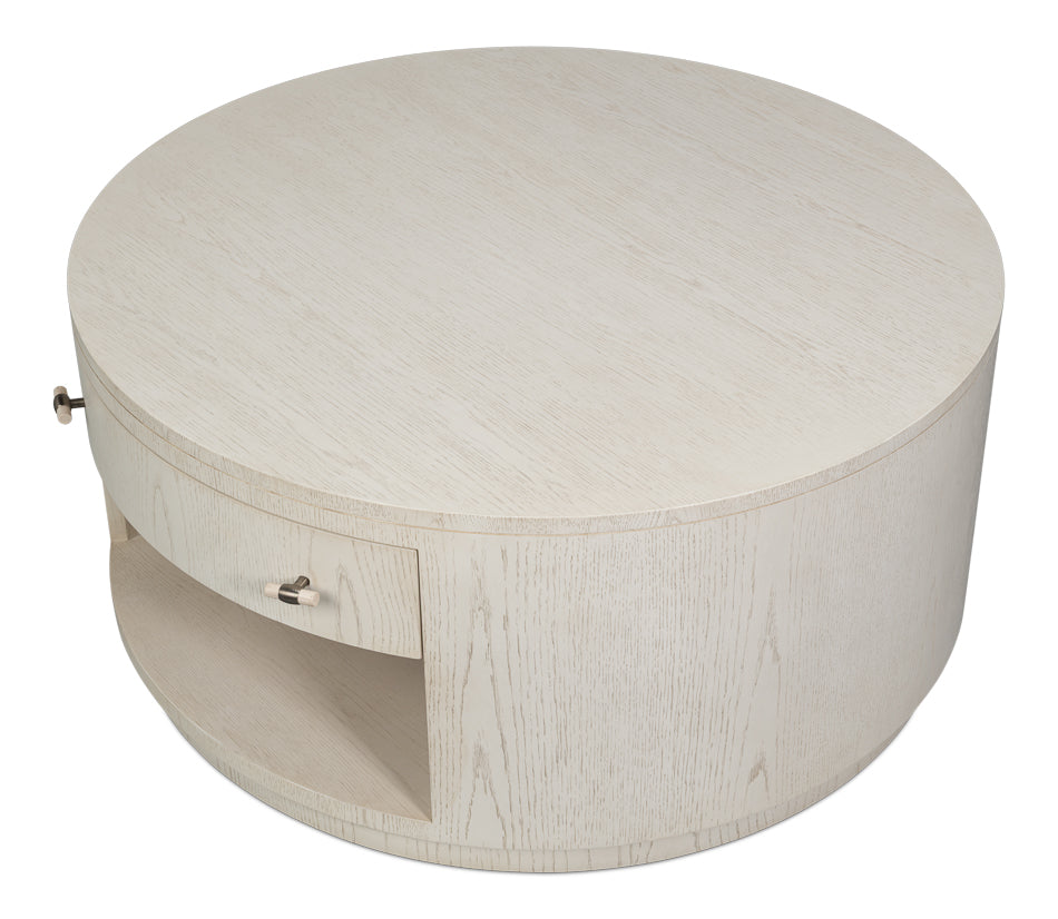 Vero Cocktail Table Working White by Sarreid Ltd - view 6