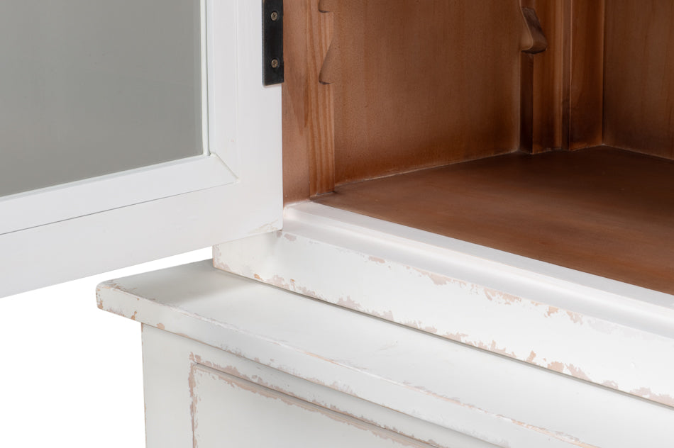 Beacon Hill Display Case, White by Sarreid Ltd - view 10