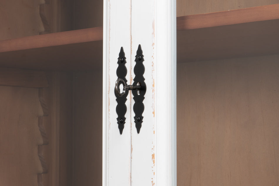 Beacon Hill Display Case, White by Sarreid Ltd - view 5