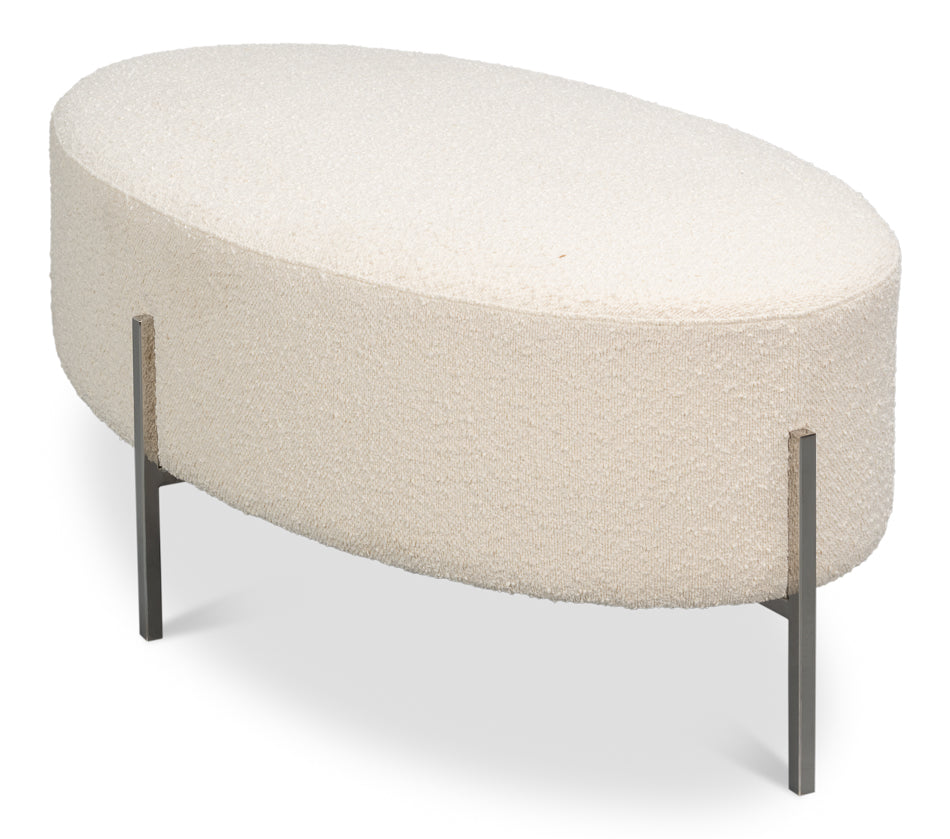 Hoff Ottoman by Sarreid Ltd - view 3