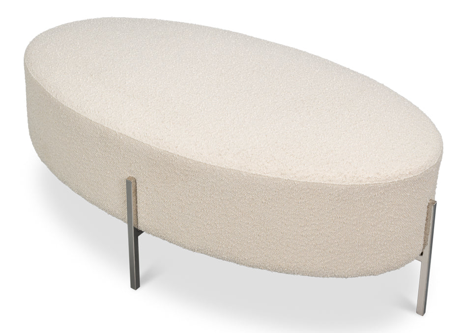 Hoff Ottoman by Sarreid Ltd - view 4