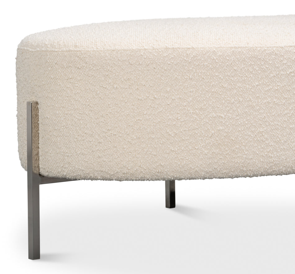 Hoff Ottoman by Sarreid Ltd - view 5