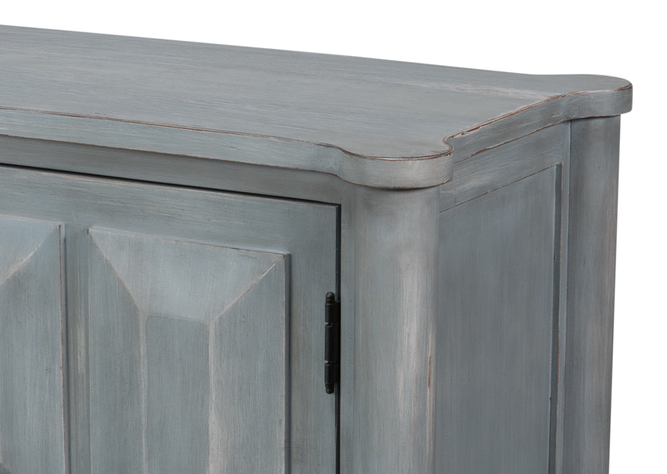 Golden Rim Side Table by Sarreid Ltd - view 12