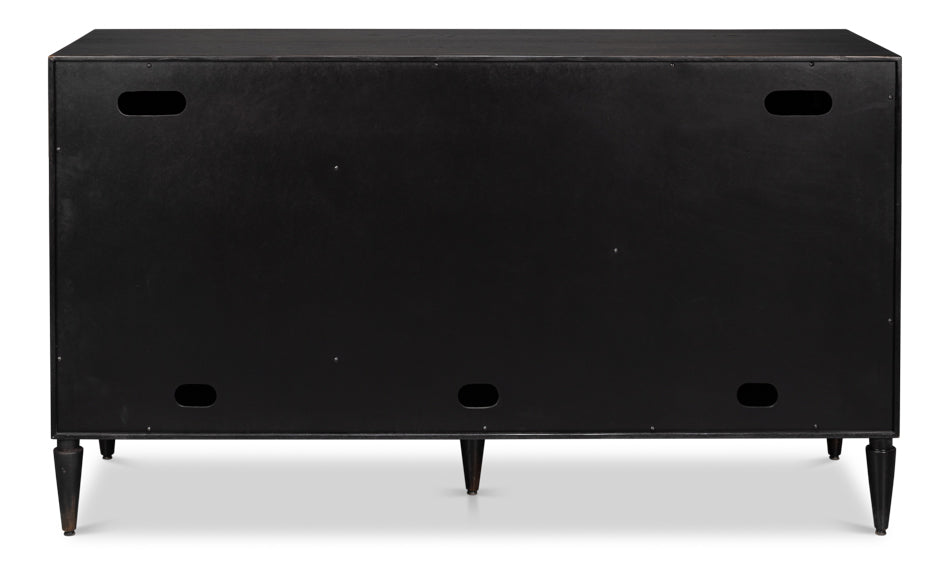 Portfolio 3 Door Credenza by Sarreid Ltd - view 8