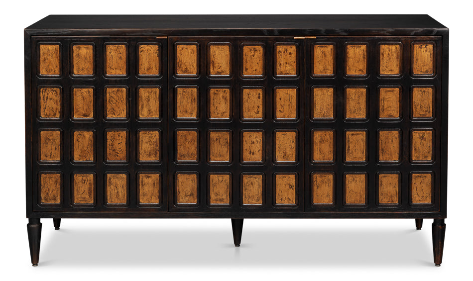 Portfolio 3 Door Credenza by Sarreid Ltd - view 2