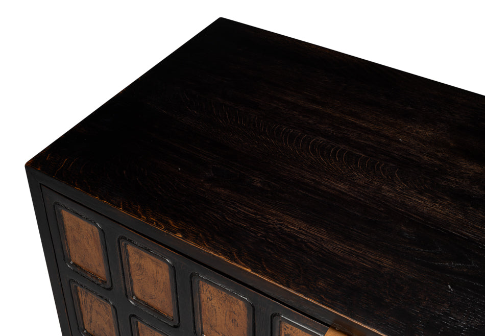 Portfolio 3 Door Credenza by Sarreid Ltd - view 4