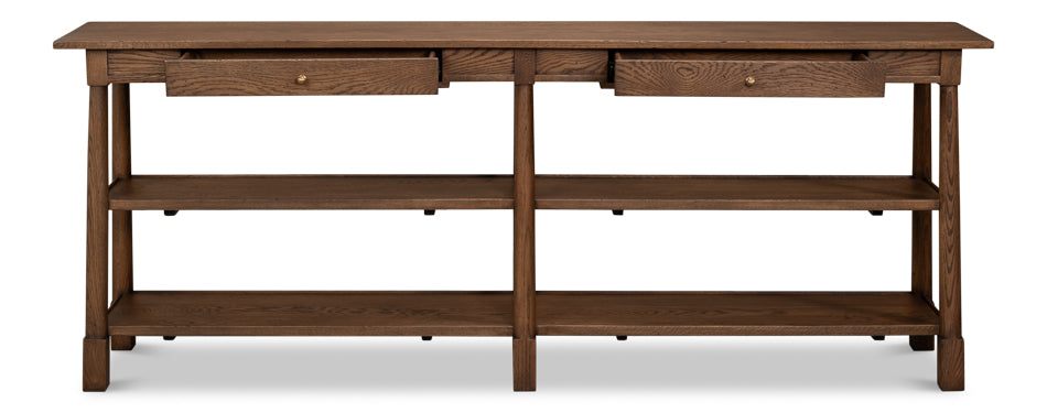 Bracken Large Console by Sarreid Ltd - view 3