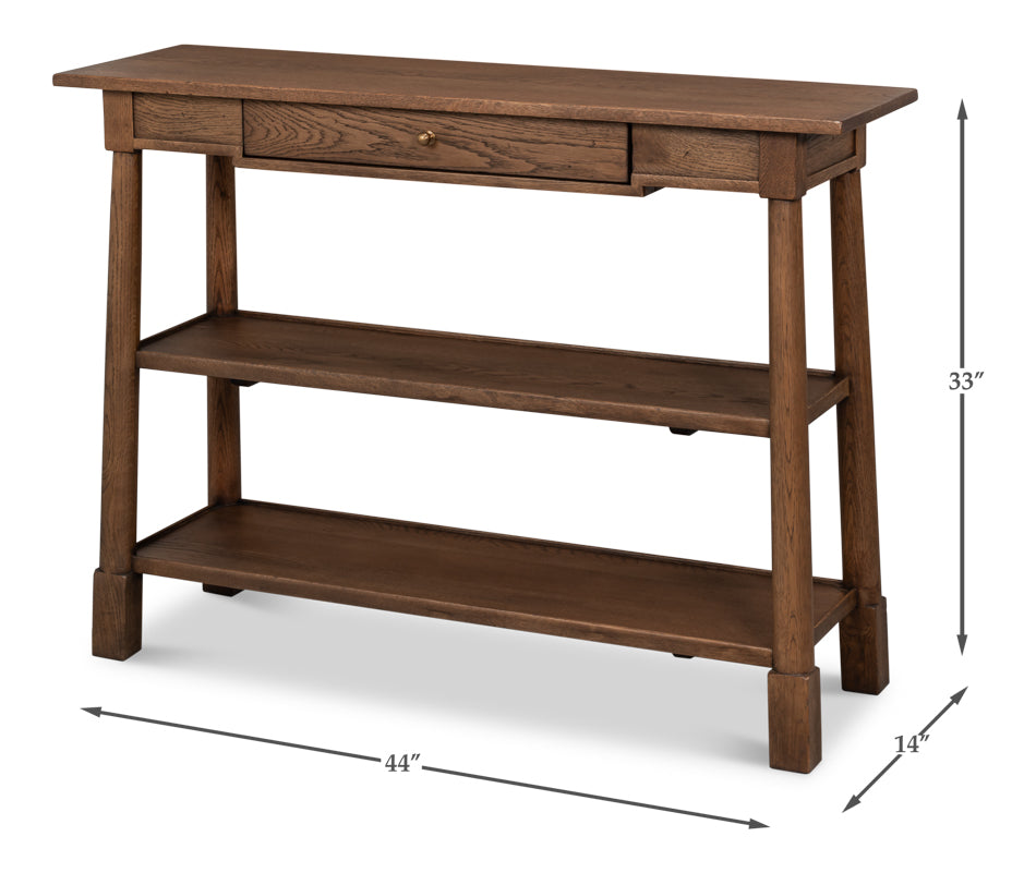 Bracken Small Console by Sarreid Ltd - view 7