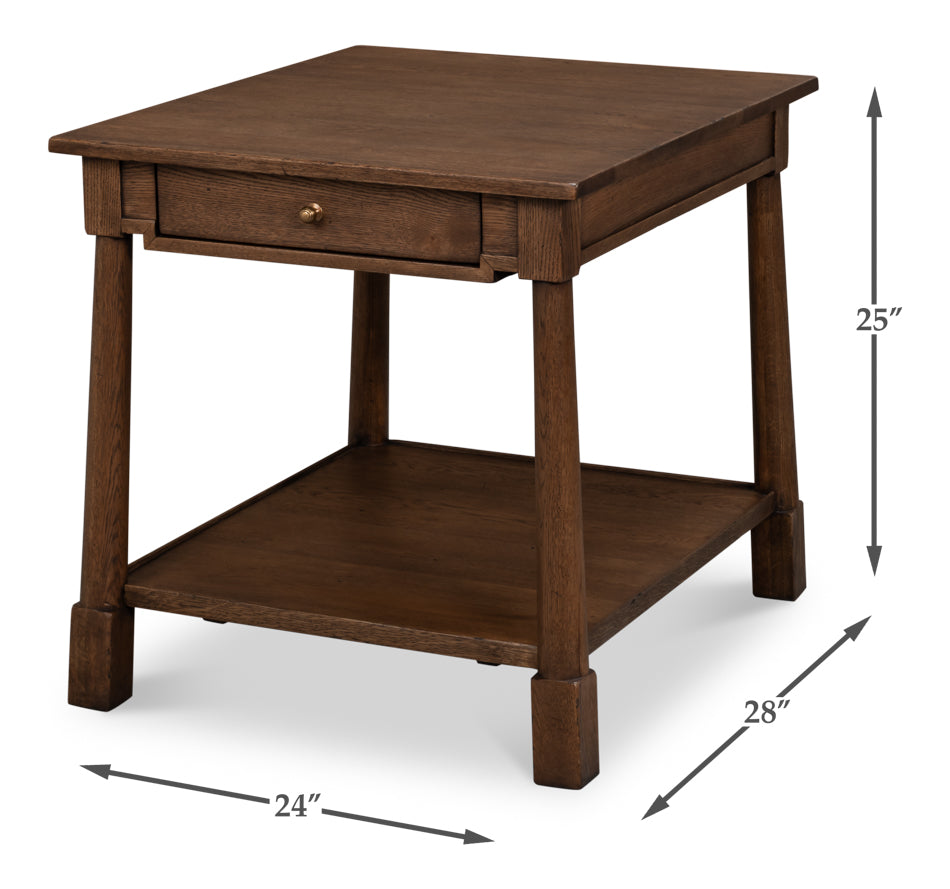 Bracken Side Table by Sarreid Ltd - view 7