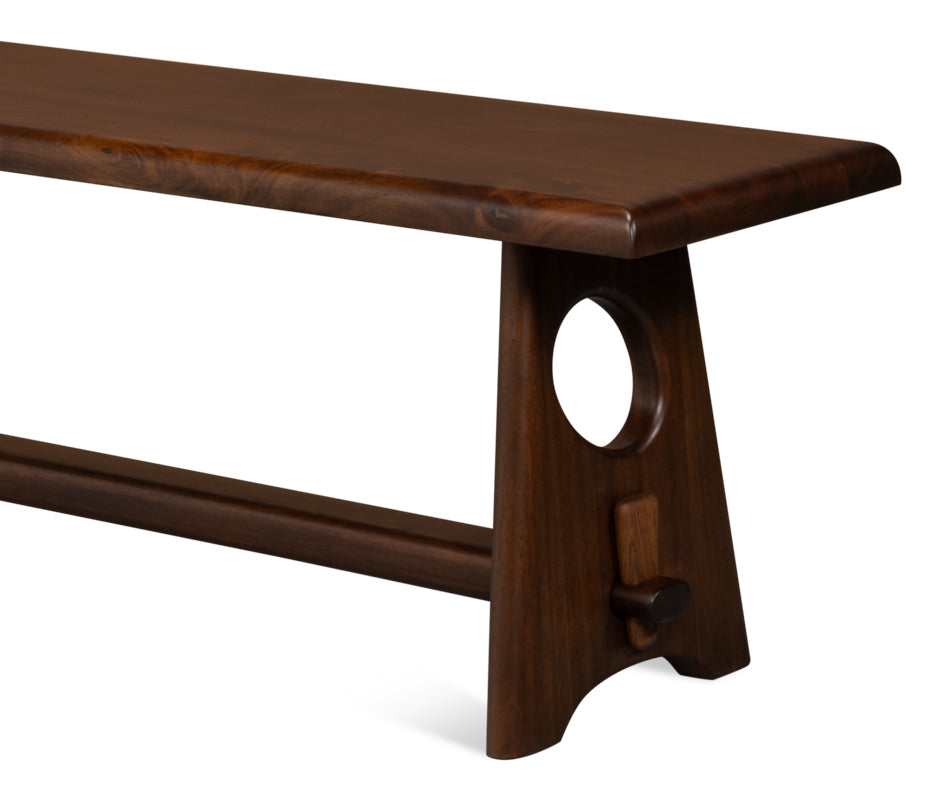 Millwright Bench by Sarreid Ltd - view 9