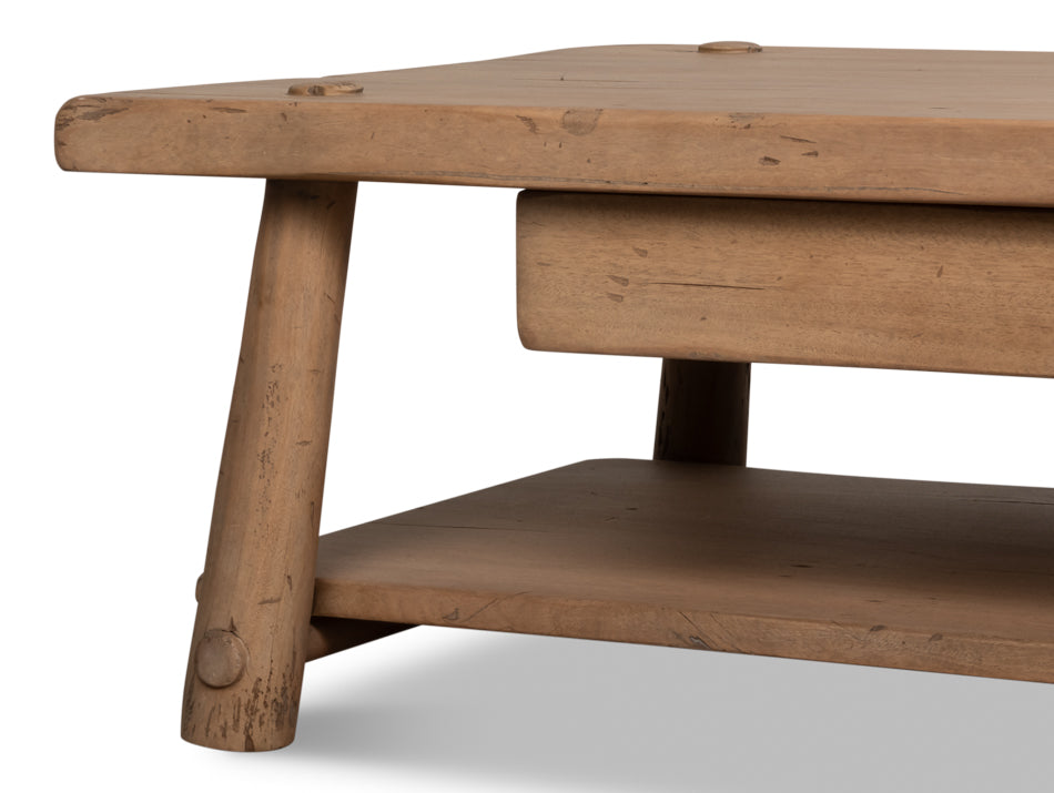 Joiners Cocktail Table by Sarreid Ltd - view 10