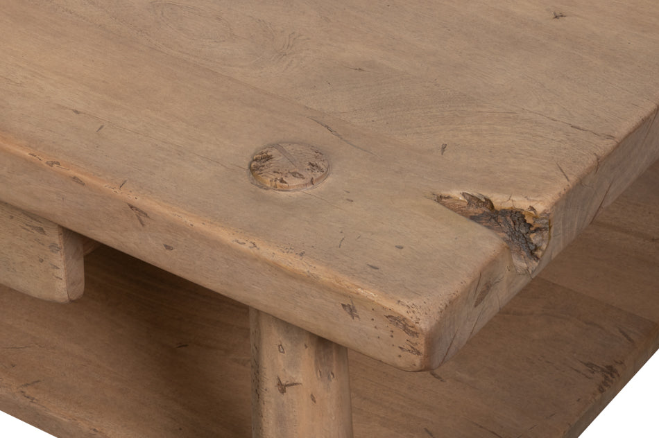 Joiners Cocktail Table by Sarreid Ltd - view 5