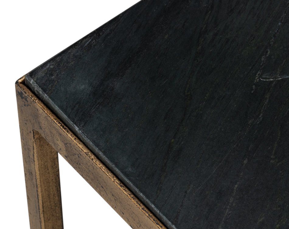 Patsy Side Table - Black Marble by Sarreid Ltd - view 5