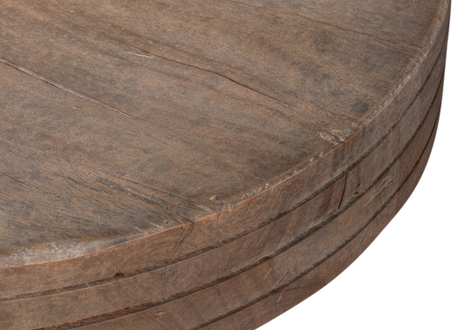 Dolmen Stacked Console by Sarreid Ltd - view 6
