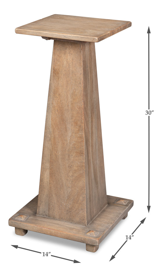 Plinth Pedestal by Sarreid Ltd - view 7