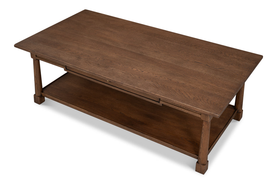 Bracken Cocktail Table by Sarreid Ltd - view 4