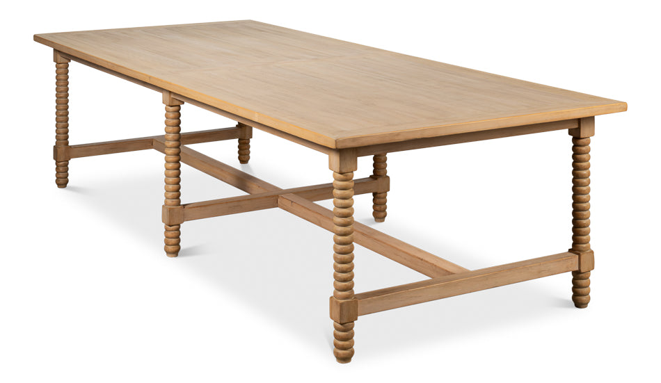 Provence Harvest Dining Table by Sarreid Ltd - view 3