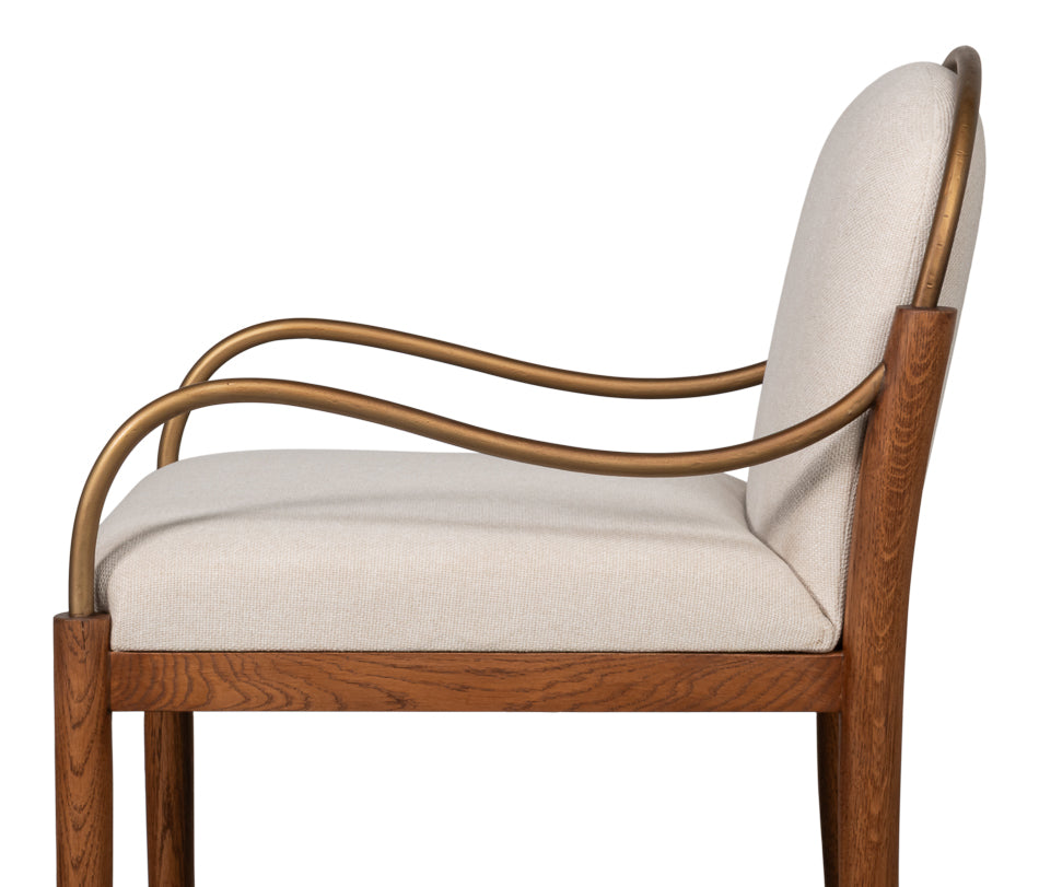 Auden Dining Chair by Sarreid Ltd - view 9