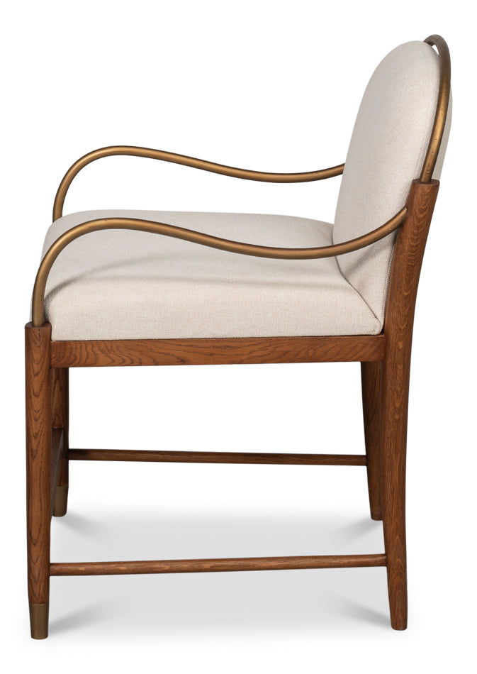 Auden Dining Chair by Sarreid Ltd - view 3