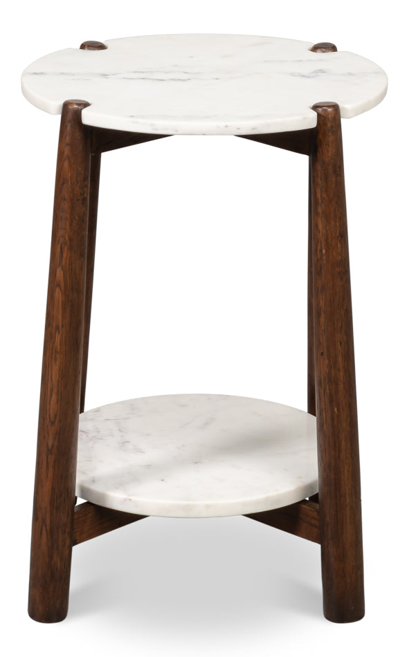 Larsen Side Table by Sarreid Ltd - view 2